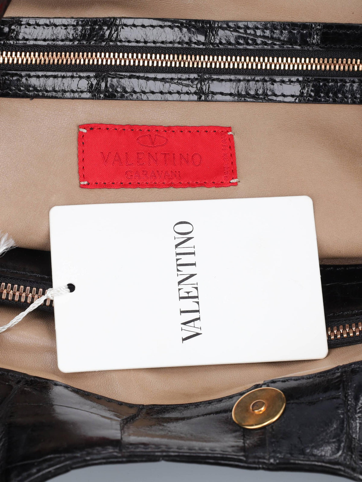 Valentino Garavani Maxi Bag In Black Cocco