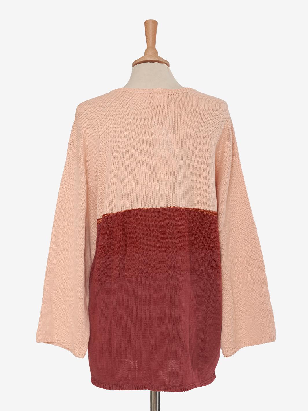 Krizia Sweater with Abstract Embroidery