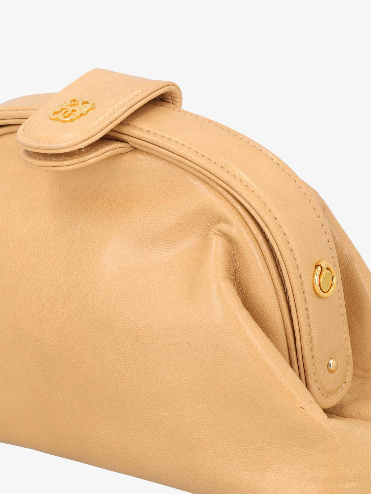 Pochette Pirovano Beige Bubble