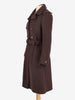 Courrèges Brown Coat MR260725.34  Courrèges 
