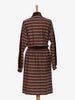 Valentino Striped Midi Dress