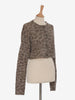 Krizia Cardigan corto con stampa leopardata