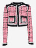 Dsquared2 Bouclé Cropped Long-Sleeve Blazer CVM26.23.29  Dsquared² 