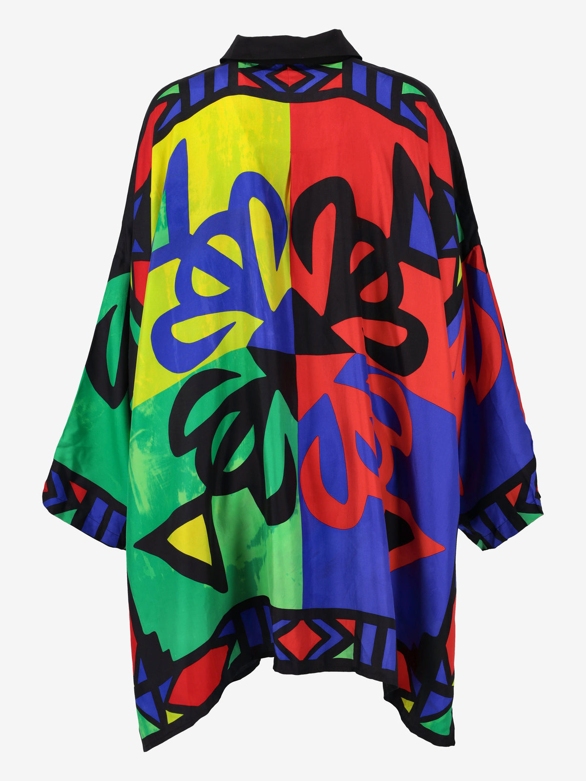 Blusa in seta fantasia Genny