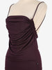 canottaGianfranco Ferré Burgundy Top - 90s