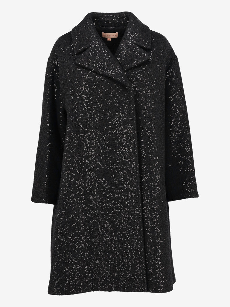 Vintage Sequin-Embellished Wool Coat CVM26.6.126  Vintage 