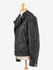 Vintage Black Studs Biker Jacket WCV250885  Vintage 