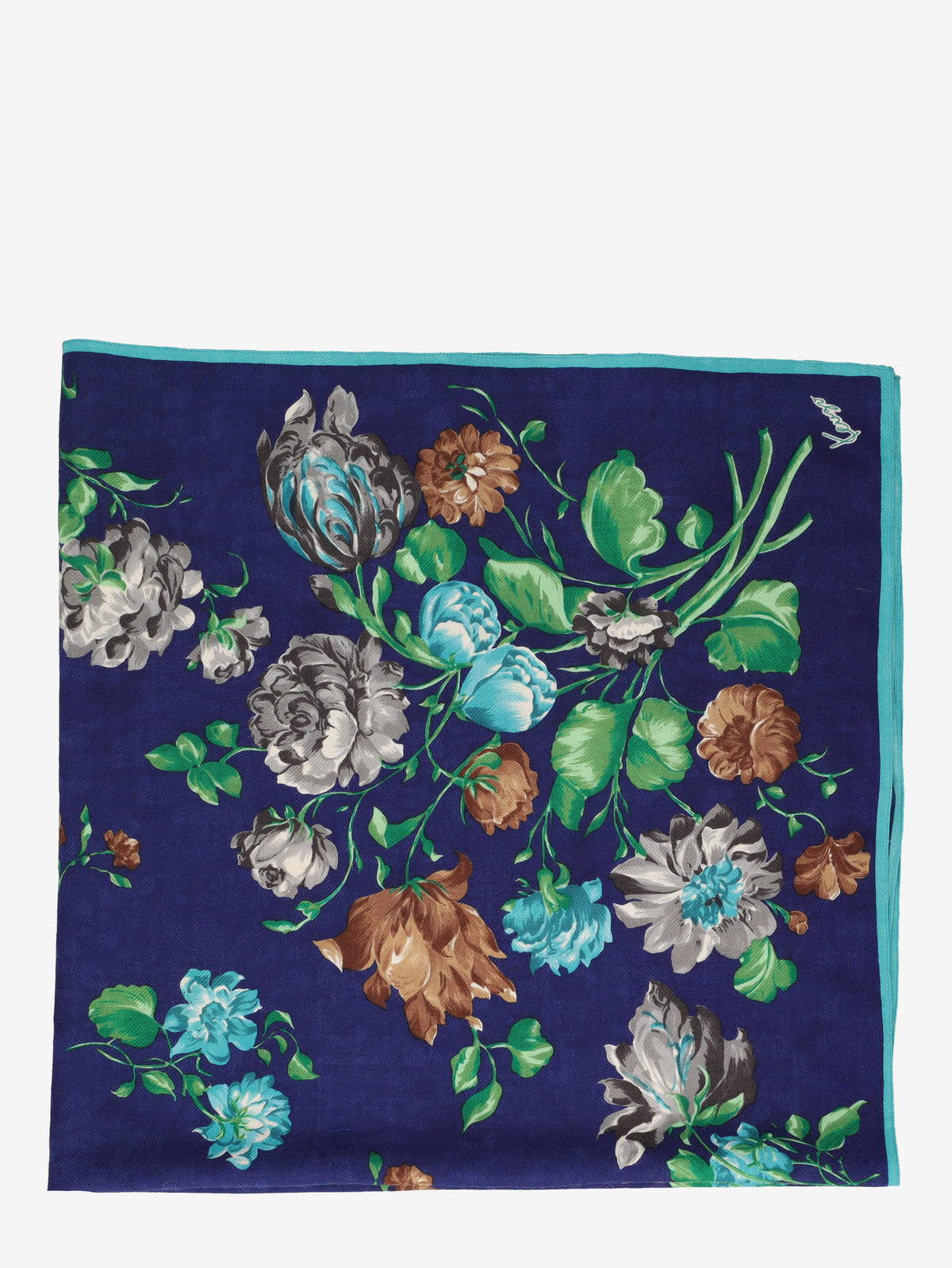 Kenzo Floral Wool-Blend Scarf W27526.60  Kenzo 