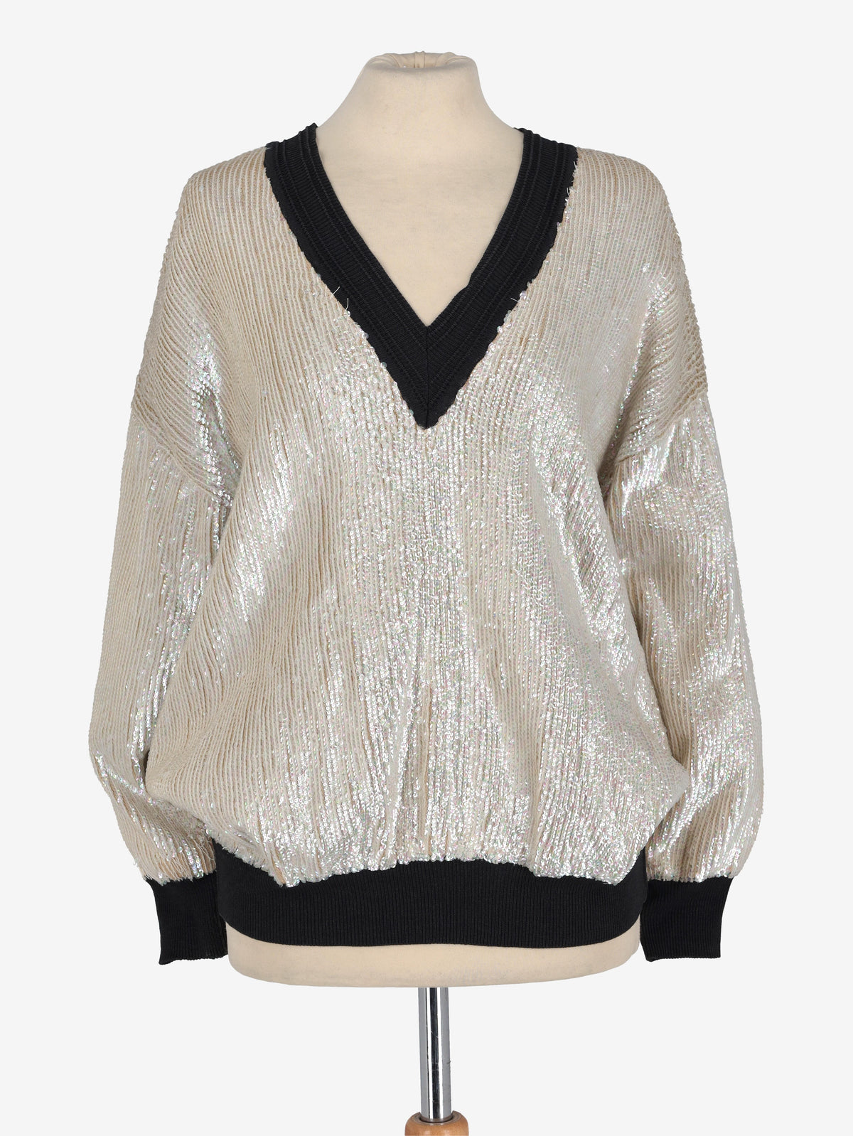 Gianfranco Ferré Vintage Sequin Bomber Knit W2511.126  Gianfranco Ferré 