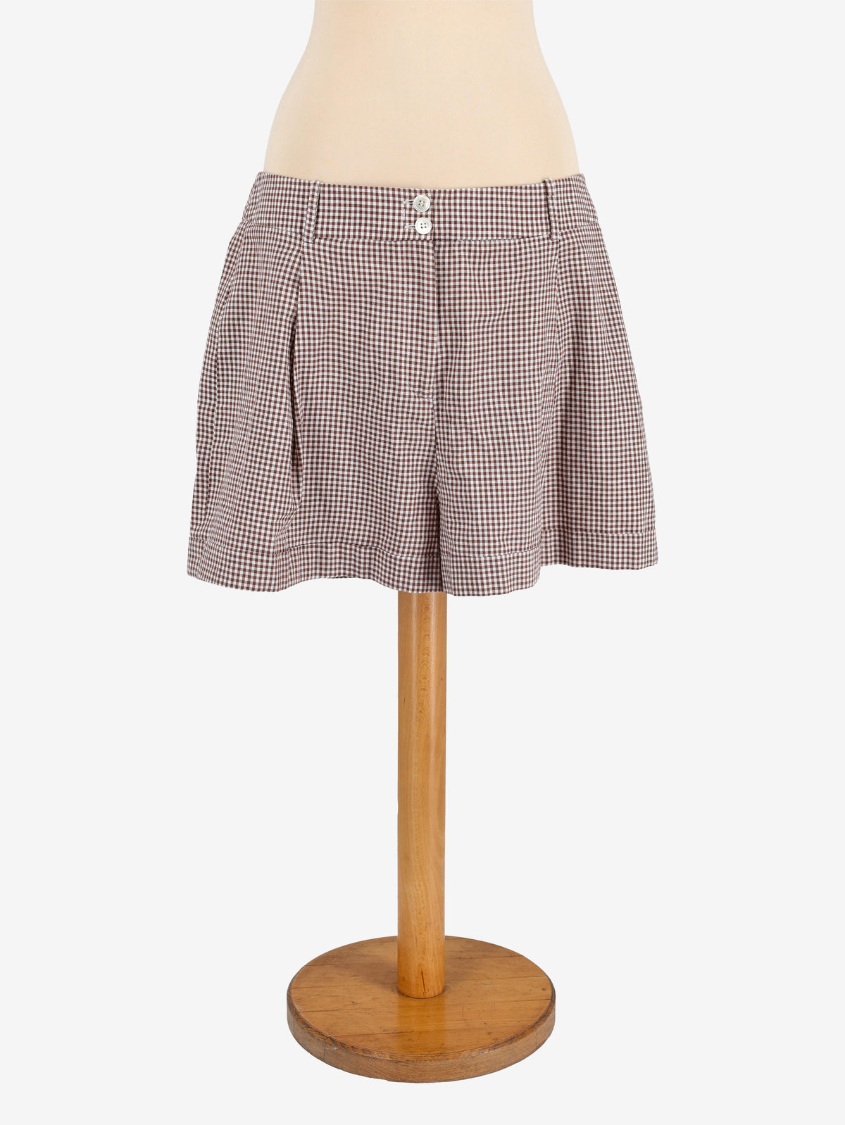 Michael Kors Vintage Gingham Shorts WCV241010305  Michael Kors 