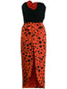 Valentino Vintage Rose & Polka-Dot Evening Dress BR002353  Valentino 