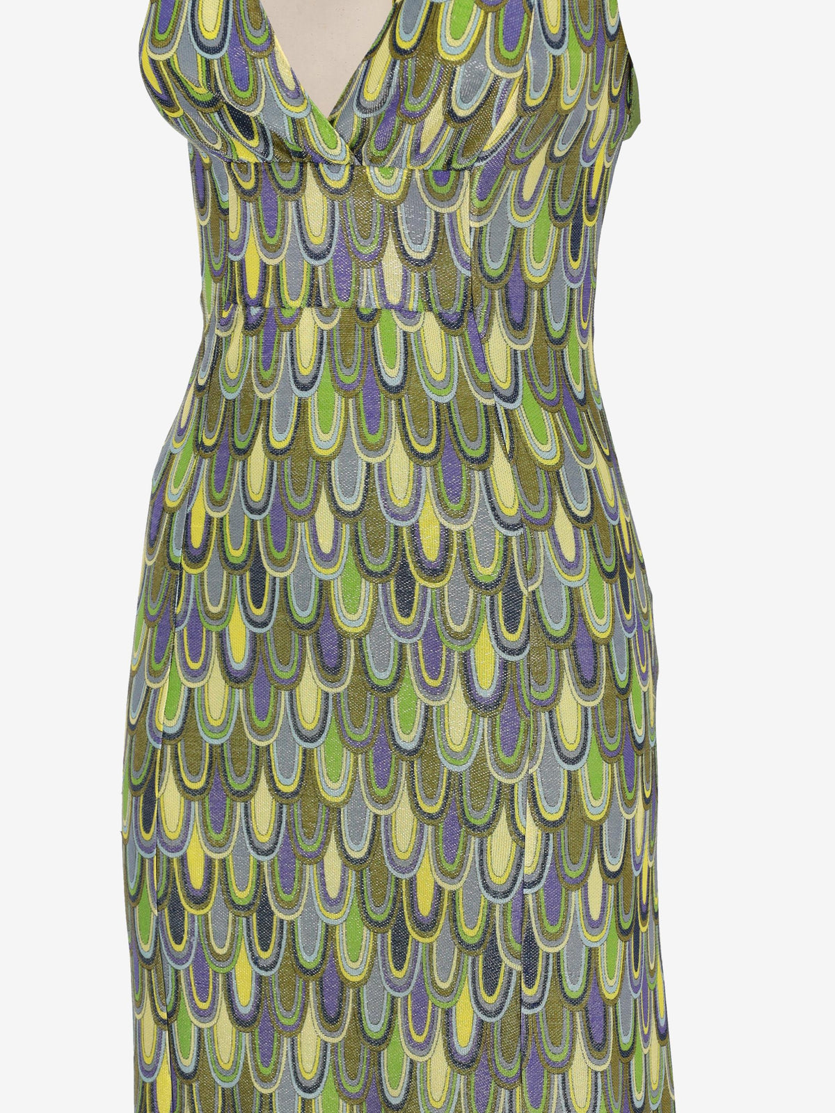 Missoni Long Halter Dress with Open Back W7426.30  Missoni 