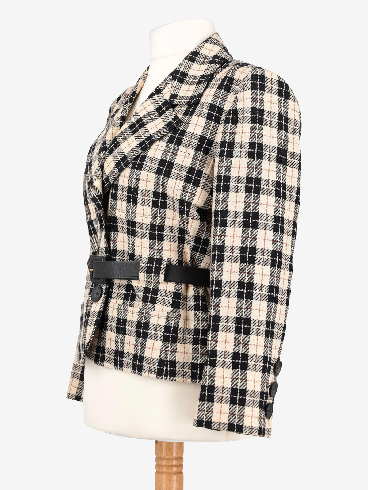 Giacca con cintura Yves Saint Laurent