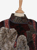 Vintage patchwork jacket with fur - '00 AR032  Vintage 