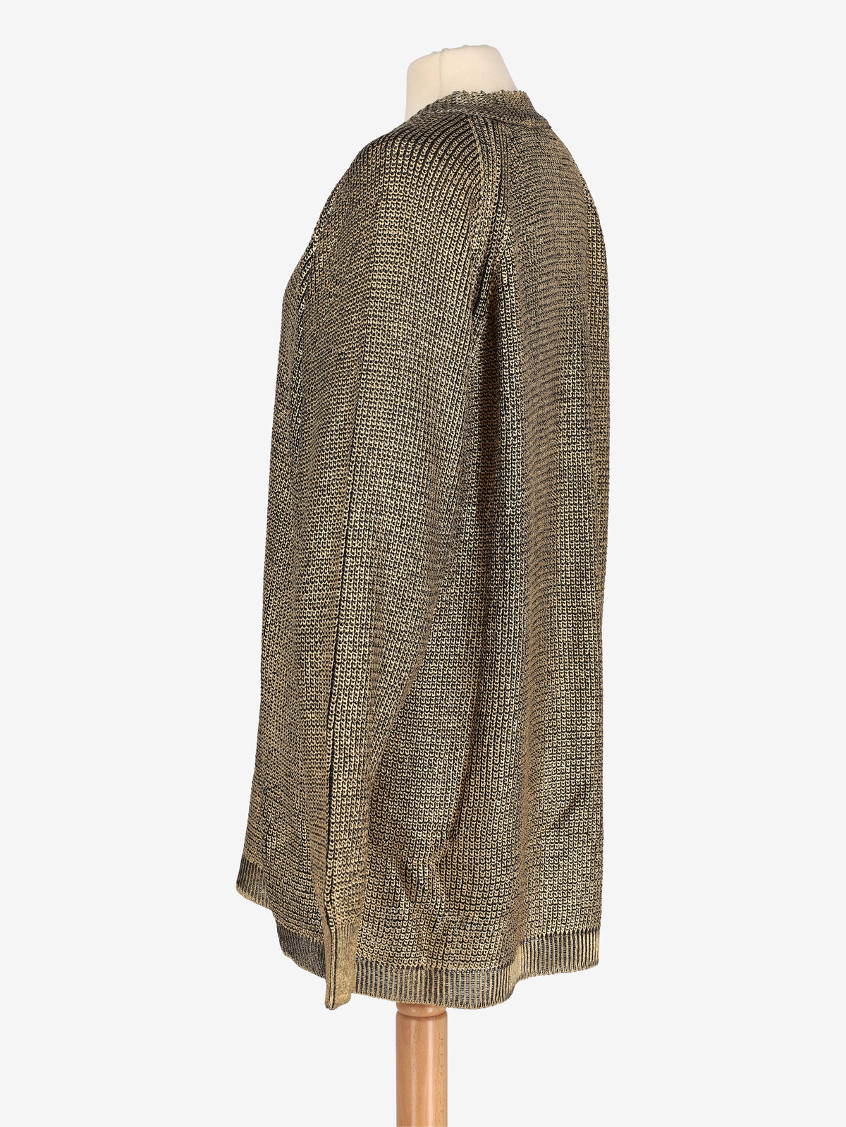 Gianfranco Ferré Golden Knitted Sweater WCV241010364  Gianfranco Ferré 
