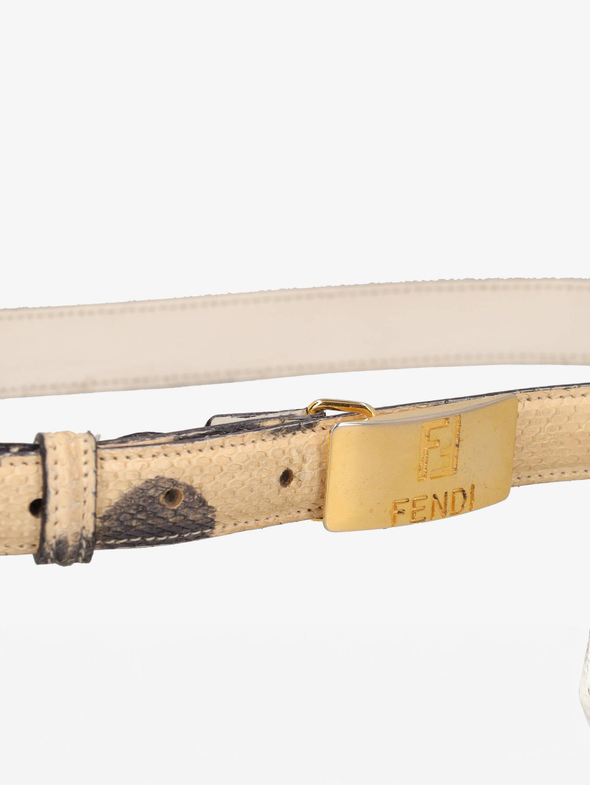 Fendi Vintage Snake Belt WCV041224.123  Fendi 