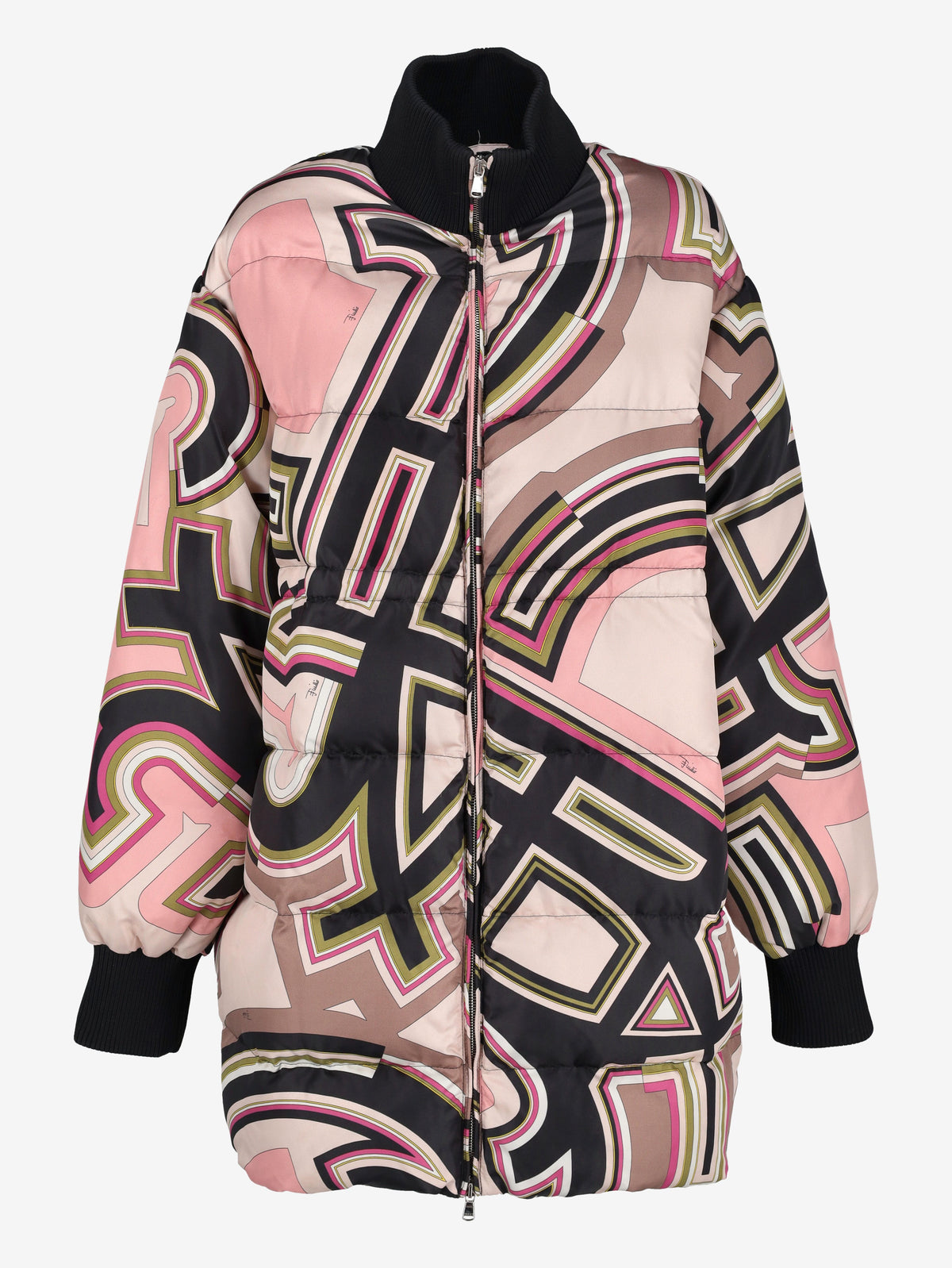 Emilio Pucci Oversized Printed Puffer Coat CVM26.22.1  Pucci 