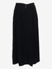 Courrèges Hyperbole Long Velvet Skirt with Front Pockets MR260725.159  Courrèges 