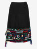 Fendi Wool Midi Skirt
