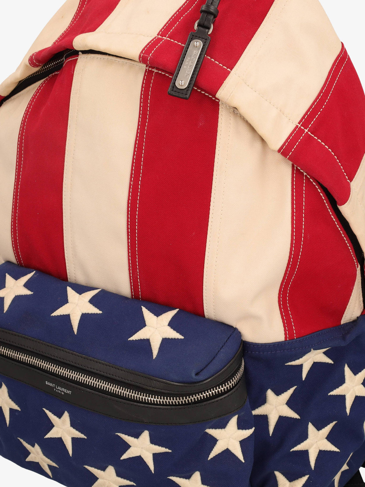 Saint Laurent Paris American Flag Backpack WCV250870  Yves Saint Laurent 