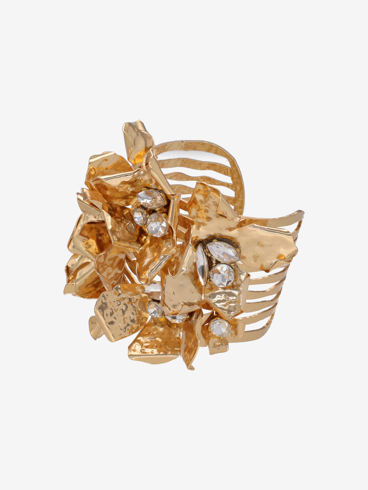 Vintage Oversized Floral Cuff Bracelet W13426.79  Vintage 