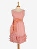 Cocktail Dress With Bow Belt - 50s A20082024.3  Vintage 
