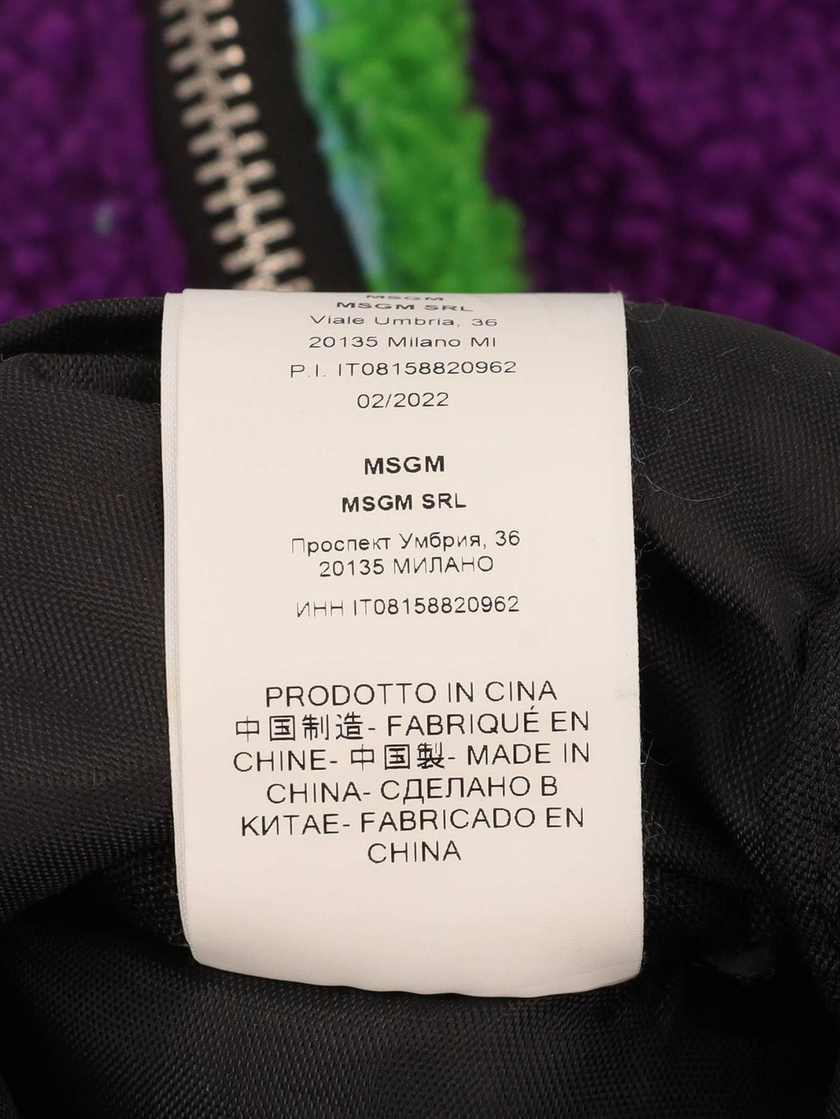 MSGM multicolour Trudy Bag WCV250869  MSGM 