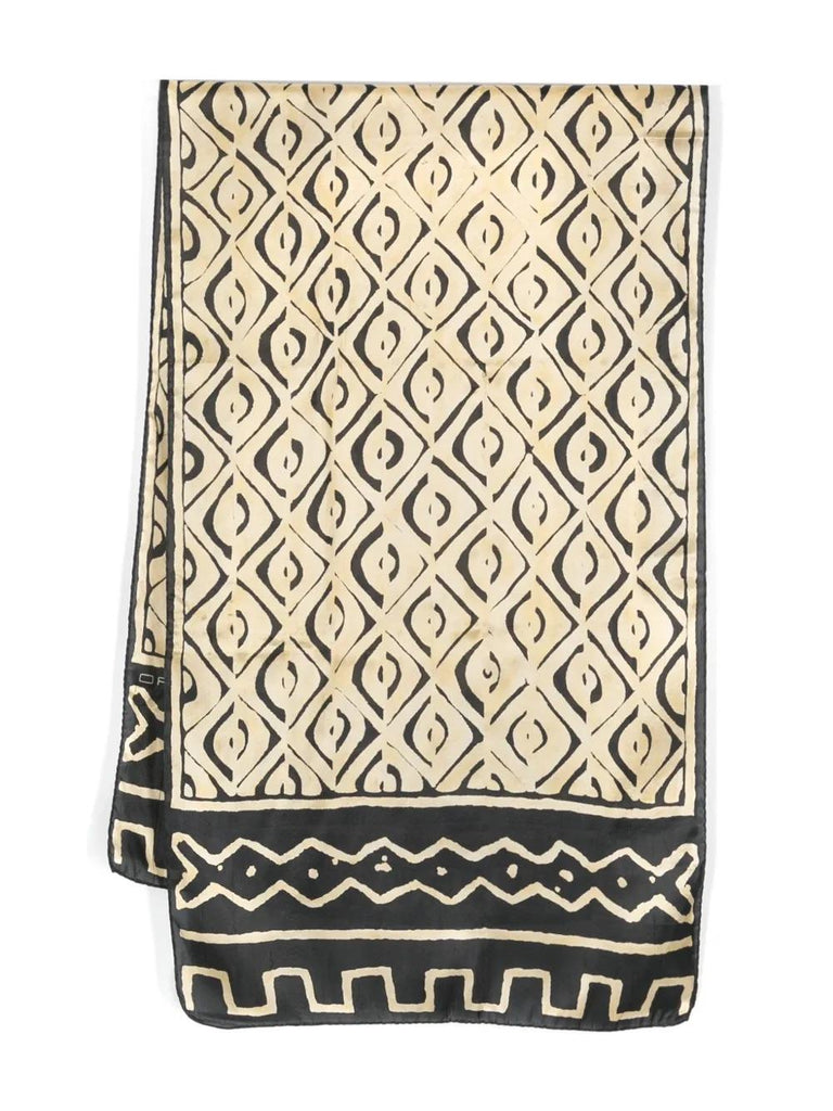 Etro geomatric-pattern silk scarf WCV241085  Etro 