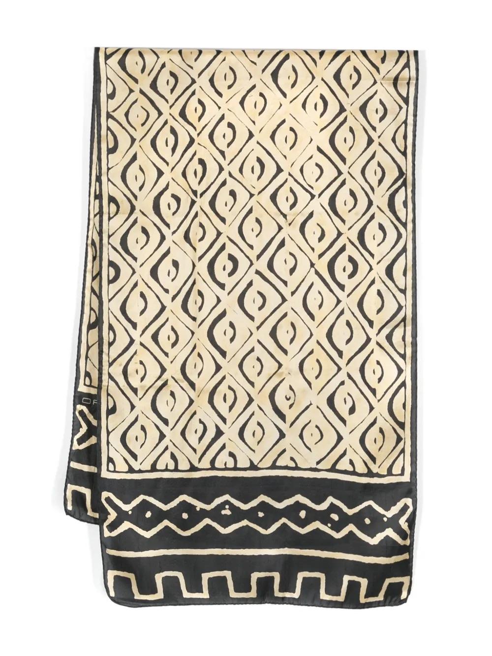 Etro geomatric-pattern silk scarf WCV241085  Etro 