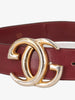 Gucci Burgundy Buckle Belt