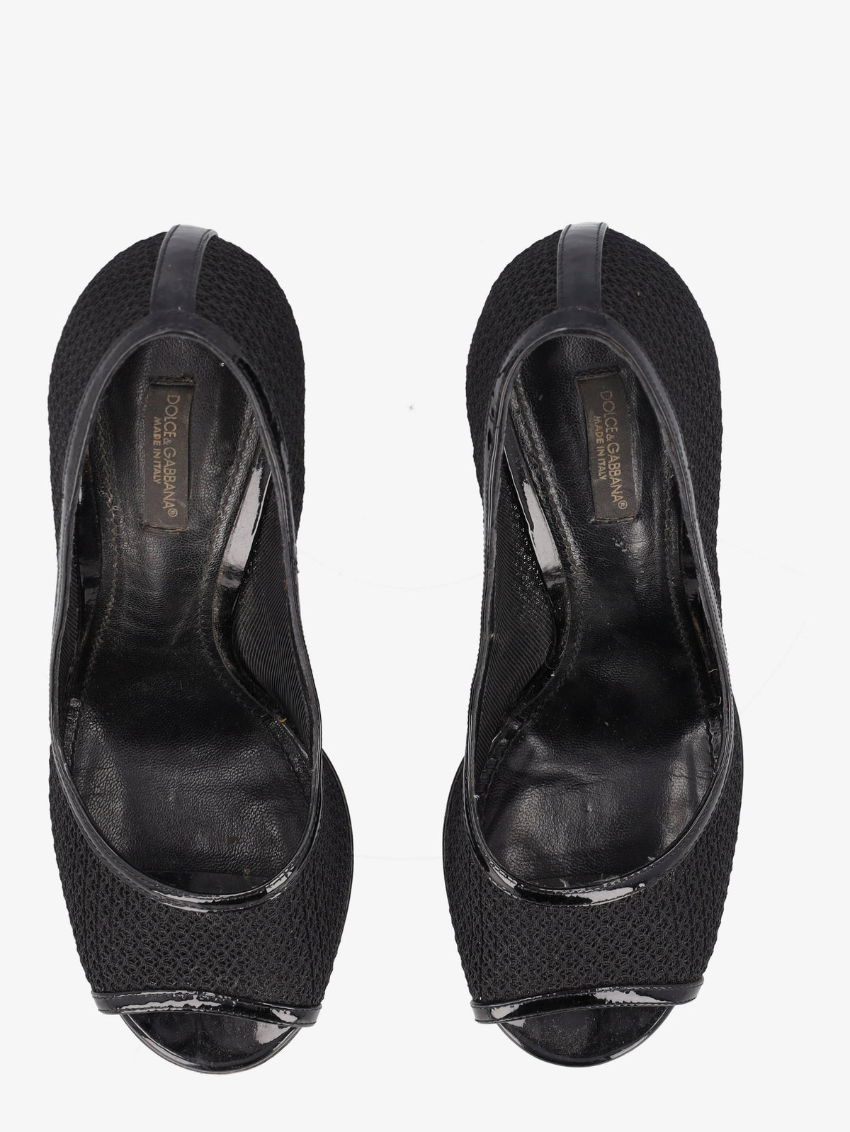 Dolce&Gabbana Peep-Toe Stiletto Pumps WCV041224.120  Dolce & Gabbana 