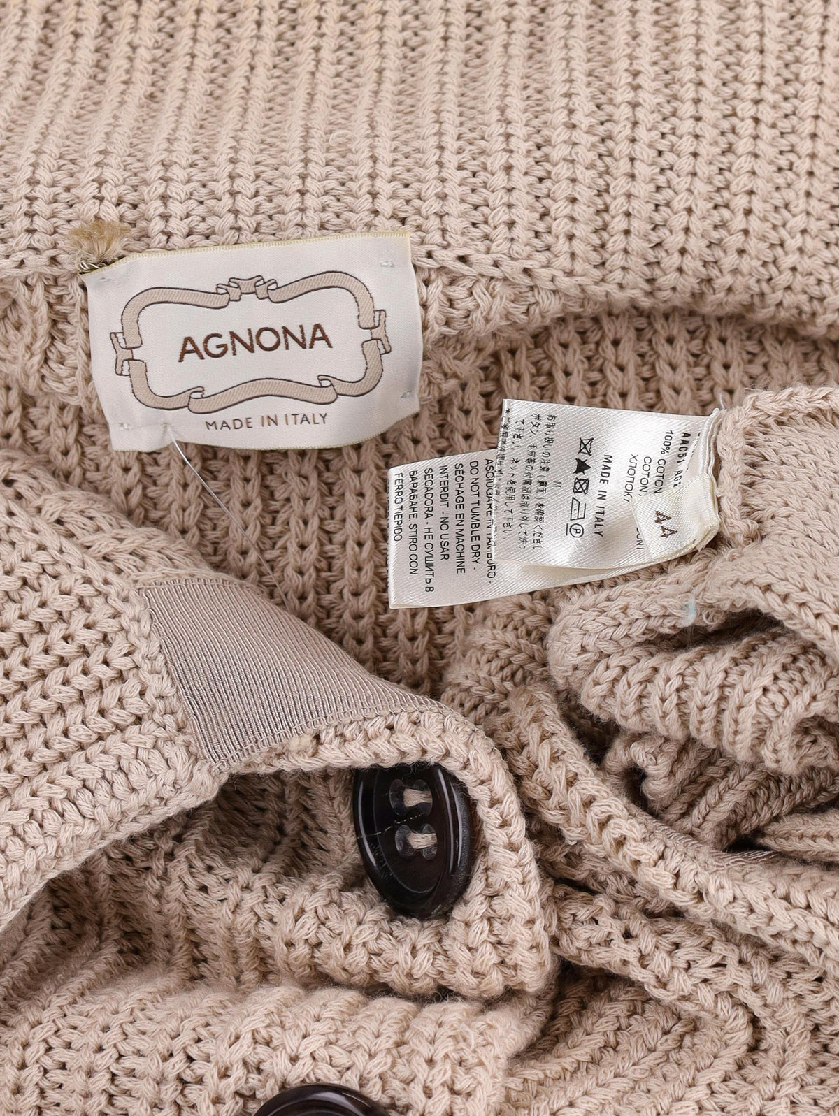 Agnona 纽扣针织毛衣
