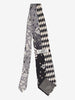 Gianni Versace Black & White Silk Tie W24626.8  Versace 