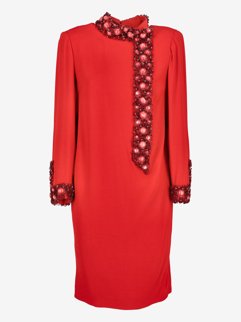 Vintage Red Little Dress W2111161  Vintage 