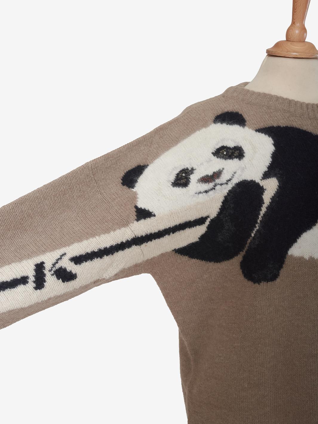 Maglia Krizia con ricamo panda