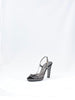 2010 Miu Miu grey sandals with jewelled heel W22052151  Miu Miu 