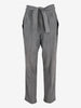 Giorgio Armani Faux Suede Straight-Leg Trousers W27526.35  Giorgio Armani 