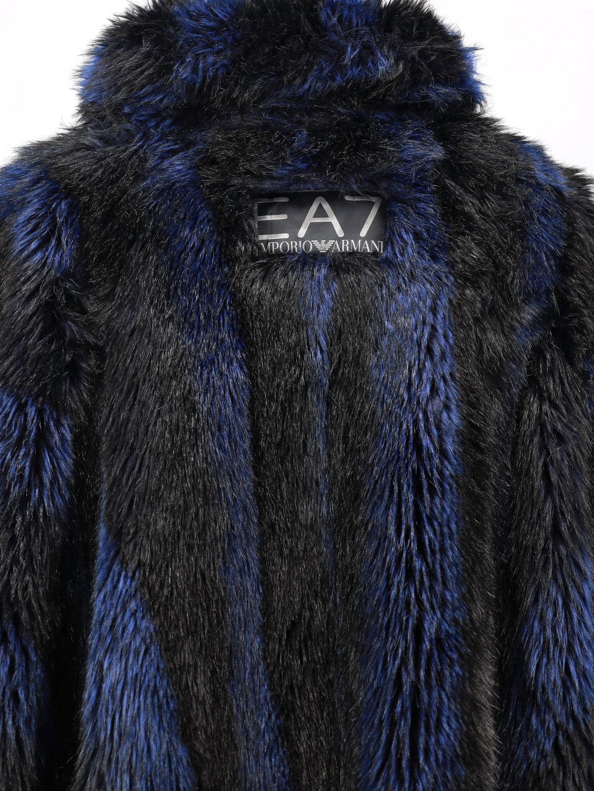 Emporio Armani Fur Overcoat