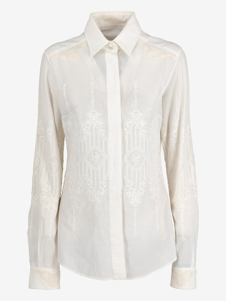 Dolce&Gabbana Embroidered Shirt W02122025.31 . Dolce & Gabbana 