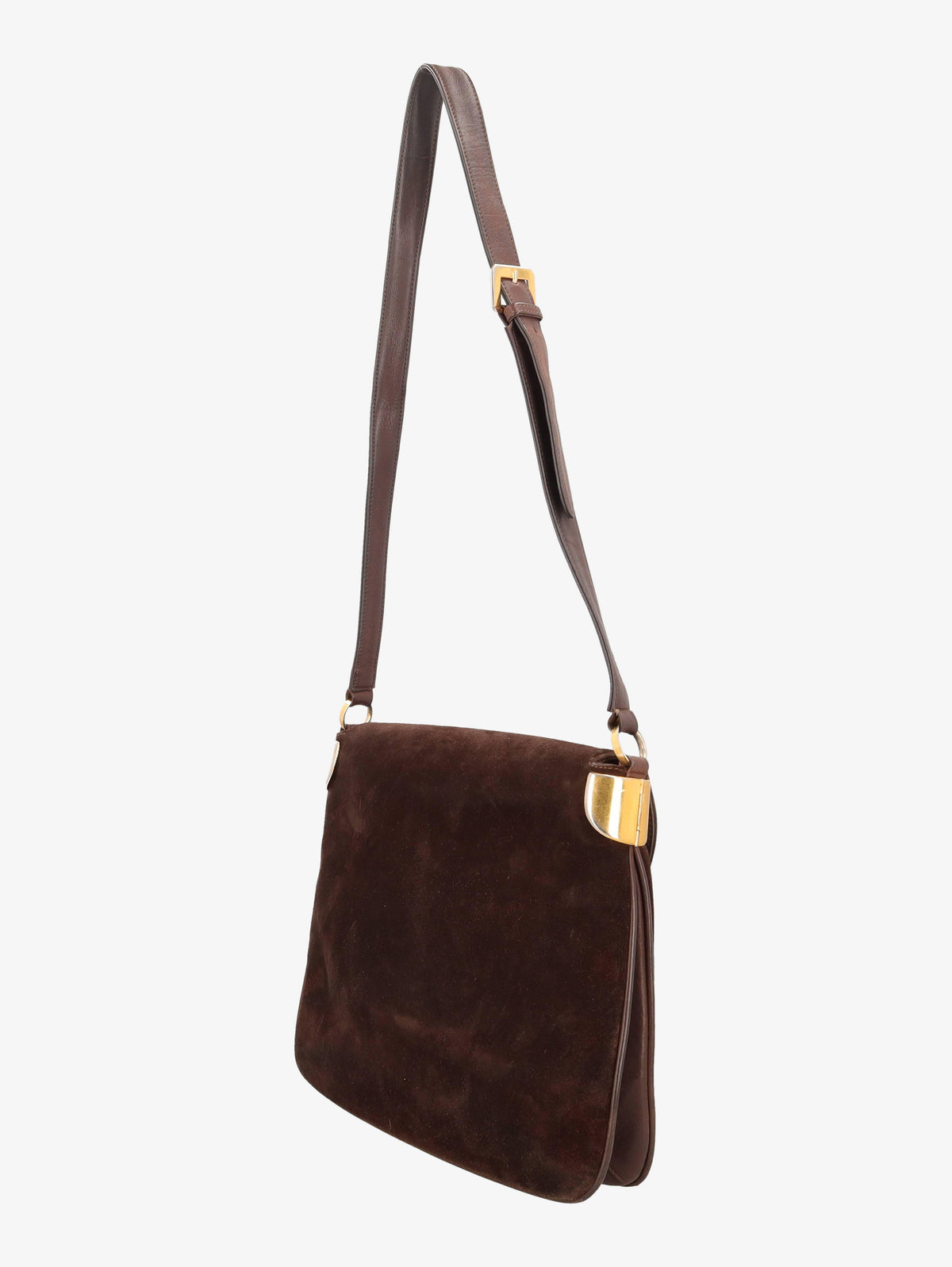 Gucci Vintage Tiger Buckle Shoulder Bag