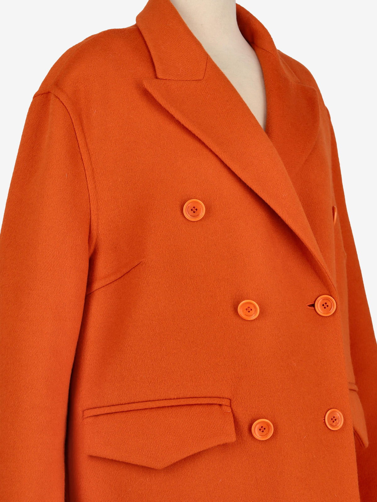 Ermanno Scervino Orange Coat WCV30052025.23  Ermanno Scervino 