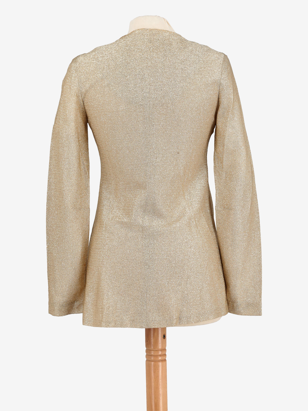 Vintage Gold Lurex Shirt W24121243  Vintage 