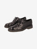 Prada Classic Shoes in Black Leather with Rubber Sole MU260321.44  Prada 