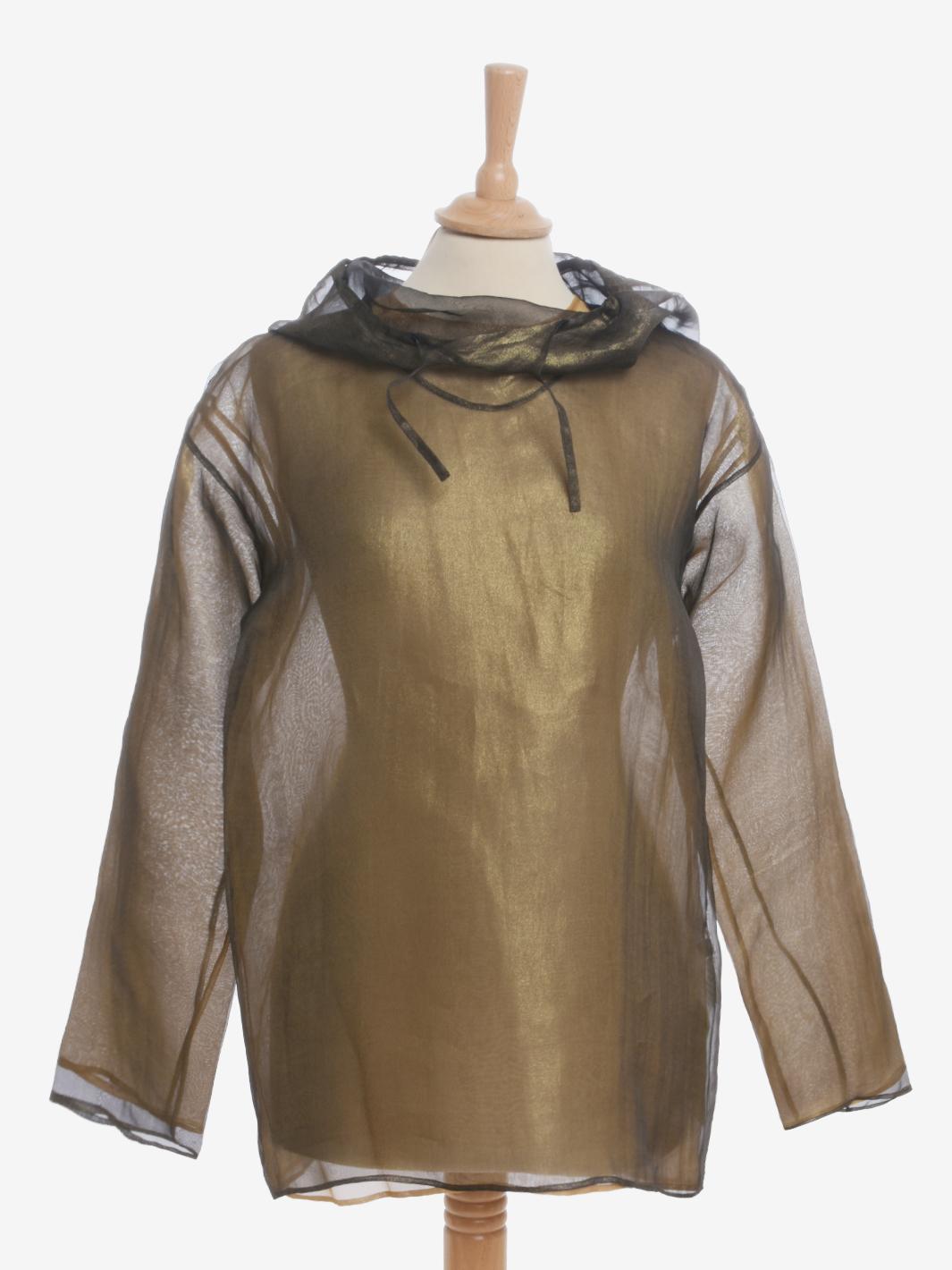 Issey Miyake Organza Blouse - 00s