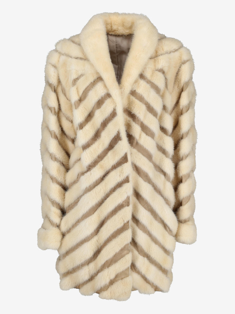 Vintage Made in Italy Mink Fur Coat W150626.4  Vintage 