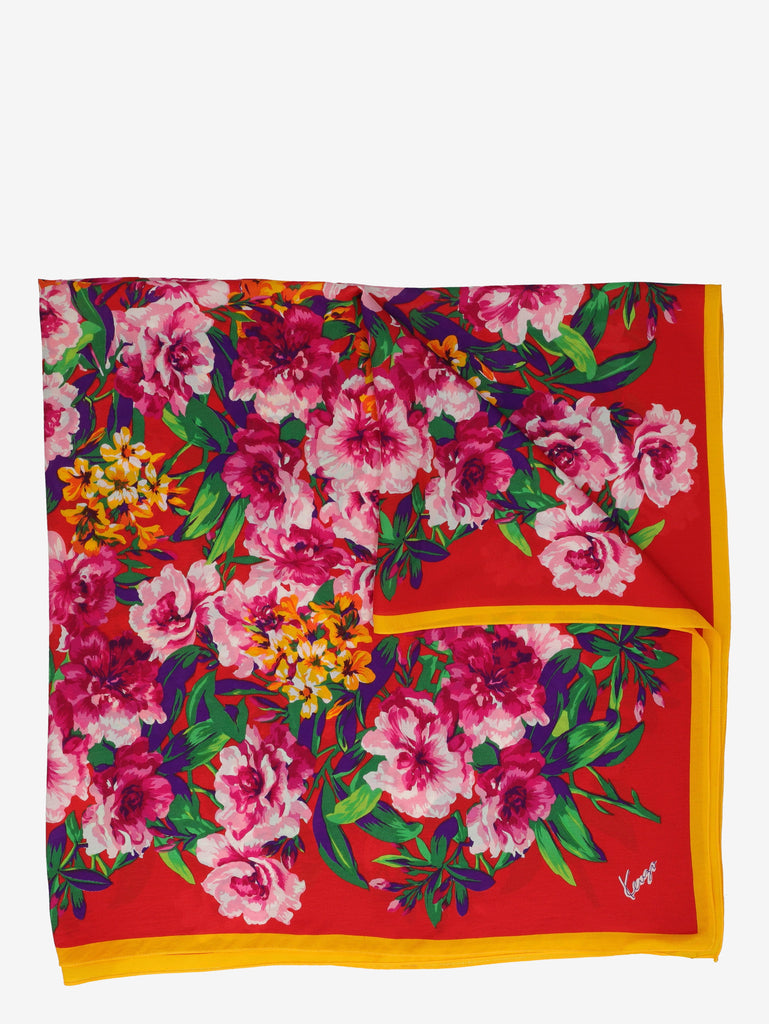 Kenzo Floral Silk Scarf W27526.69  Kenzo 