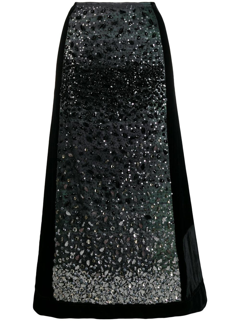 Prada Beaded Skirt CVM18.83.5  Prada 