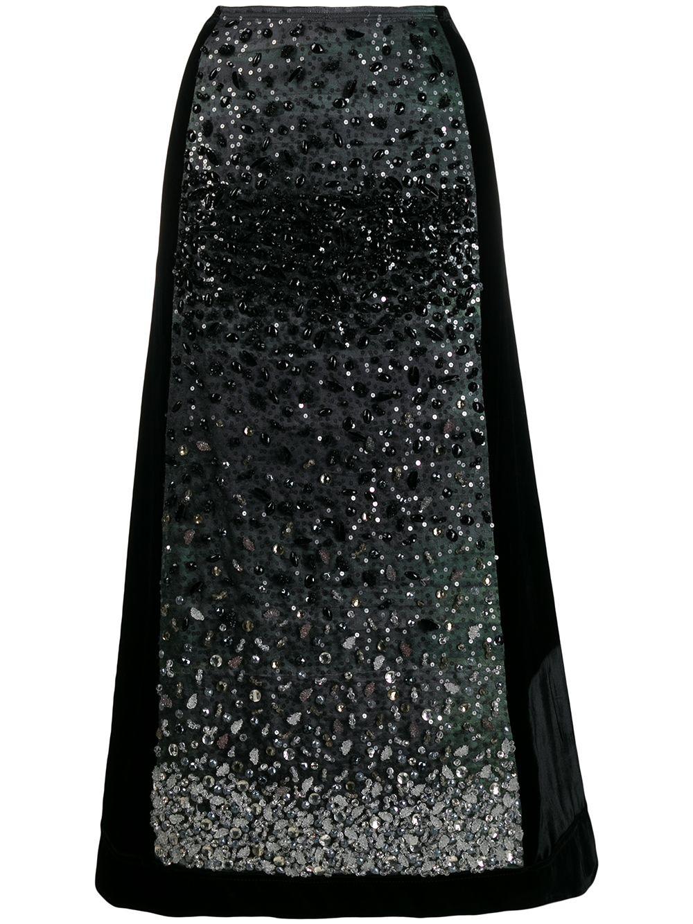 Prada Beaded Skirt CVM18.83.5  Prada 