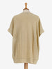 Brunello Cucinelli Maxi Camicia in Lurex Oro