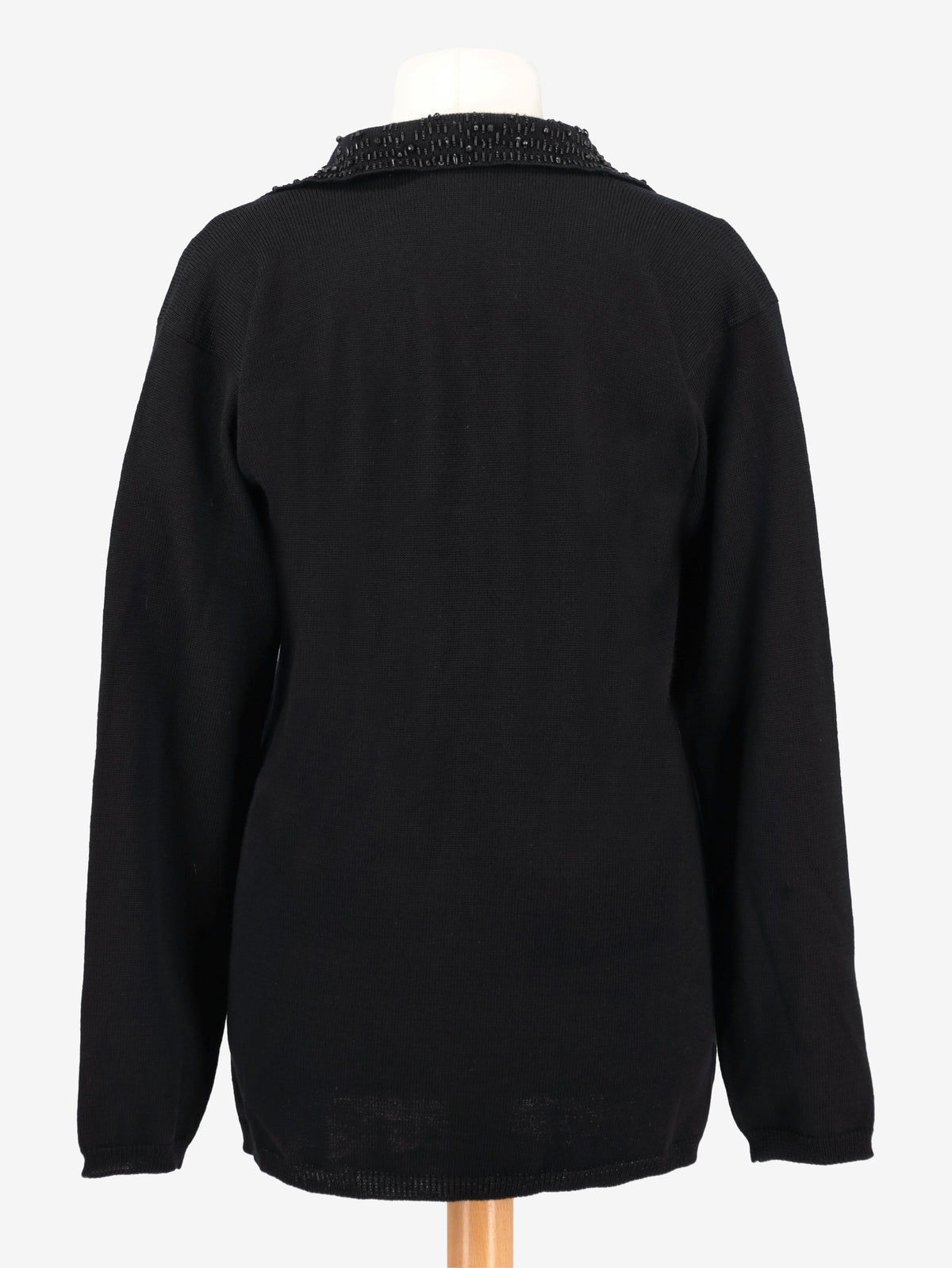 Maglione in lana con perline Fendi